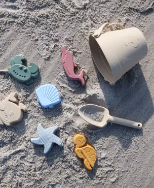Silikon strandsett Beige