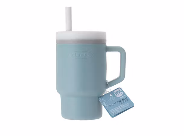 MY 1ST TUMBLER KOPP I SILIKON MOODY BLUE