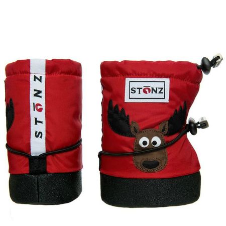 STONZ BOOTIES Rød 1-2,5år.