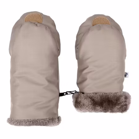 Nordbaby Stroller mittens Hufs, Beige