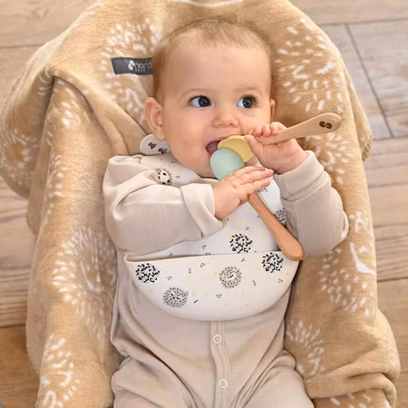 Nordbaby silicone bib Hedgehoge