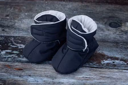 Voksi® Baby Booties Svart 0-1år