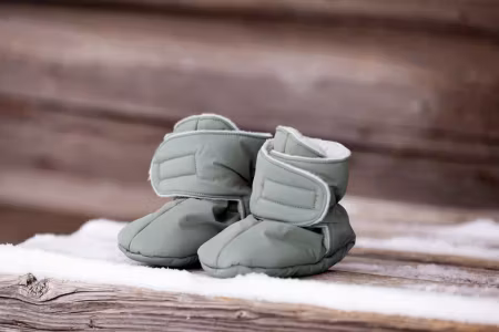 Voksi® Baby Booties Meadow Green 0-1år