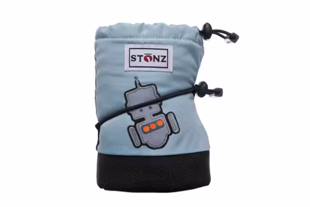 STONZ BOOTIES MED INNLEGG Blå 0-9m