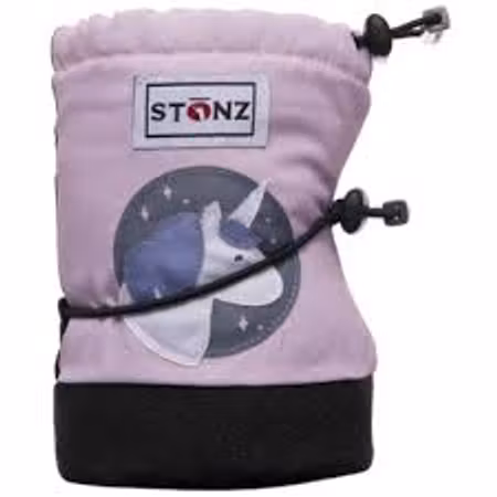STONZ BOOTIES MED INNLEGG Rosa 0-9m