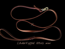 Läderkoppel 180x12 mm - Svensktillverkat