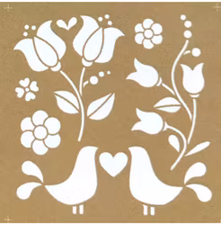 Scandinavian Floral - set med 2