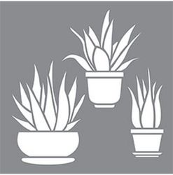 Stencil Aloe Vera DecoArt