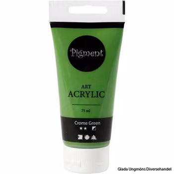 Akrylfärg Crome Green 75ml