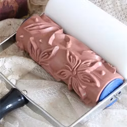 Vintage Paint Mönsterroller Large Flower