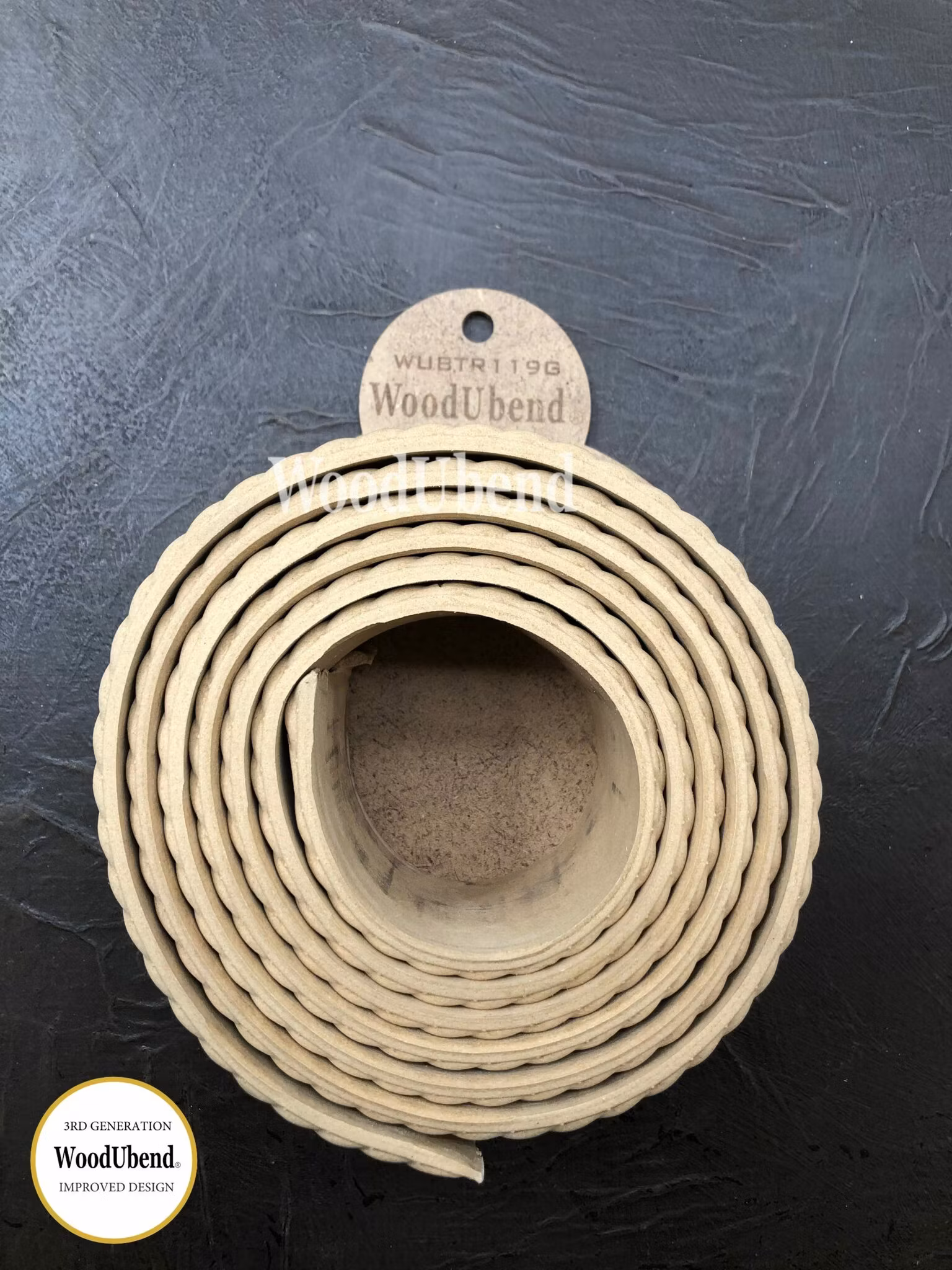 Woodubend Trim WUB0119G böjbart trä glada ungmön