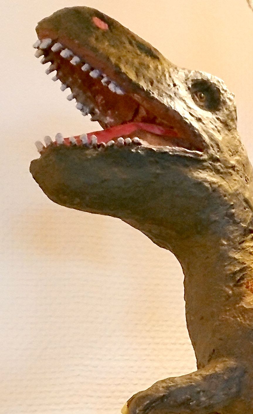 Dinosaurie-Lampa Återbruk 2.0