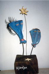Skulptur av ben