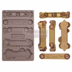 Redesign Décor Moulds® - Steampunk Plates