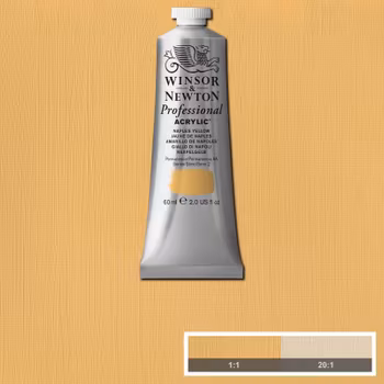 Winsor & Newton Proffesional Acrylic  Naples Yellow