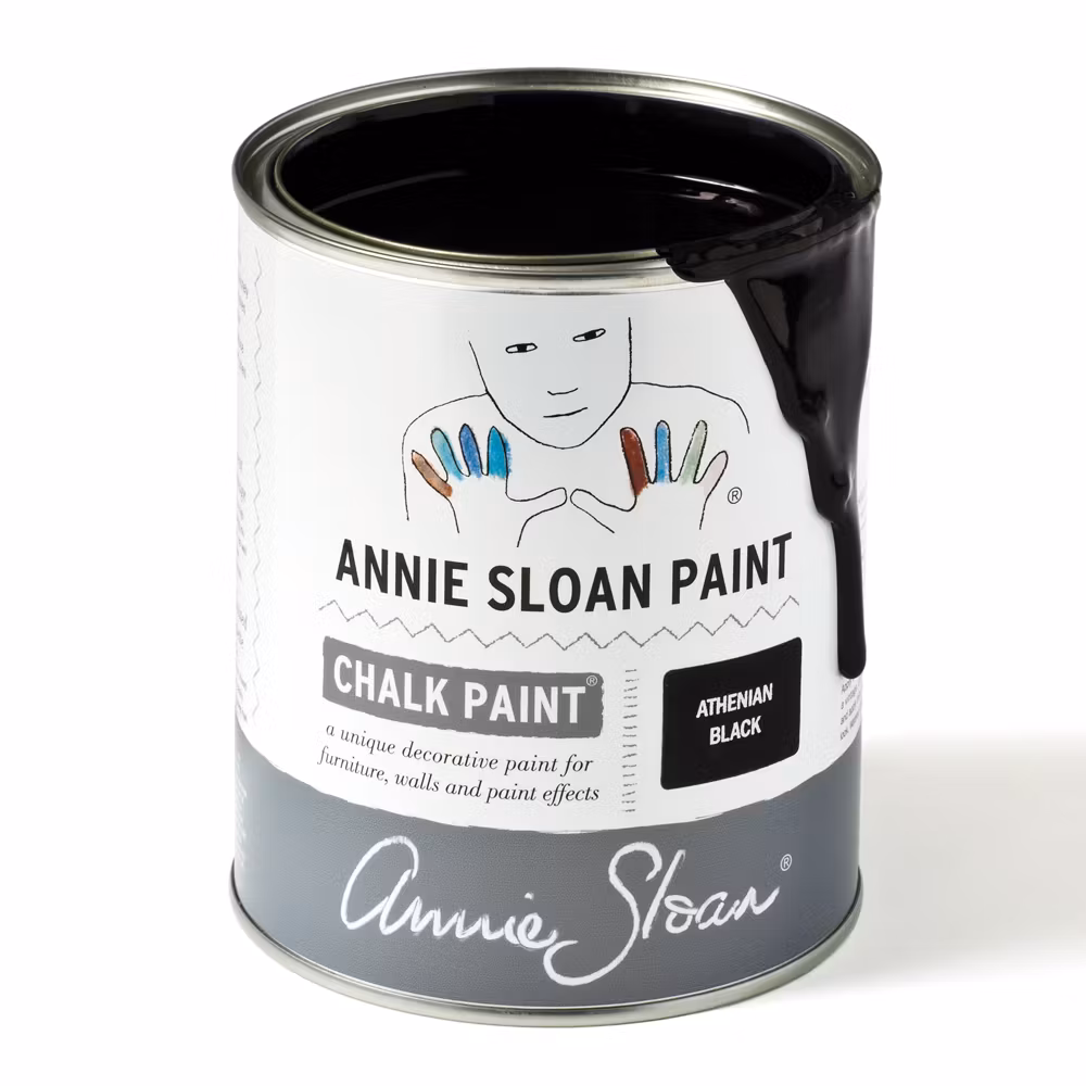 Annie Sloan Chalk paint Athenian black 1 liter Glada ungmöns diversehandel bild 1