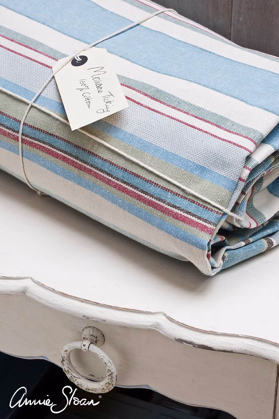 Annie Sloan Chalk paint Original  målad byrå låda interiör Glada ungmöns diversehandel bild 7