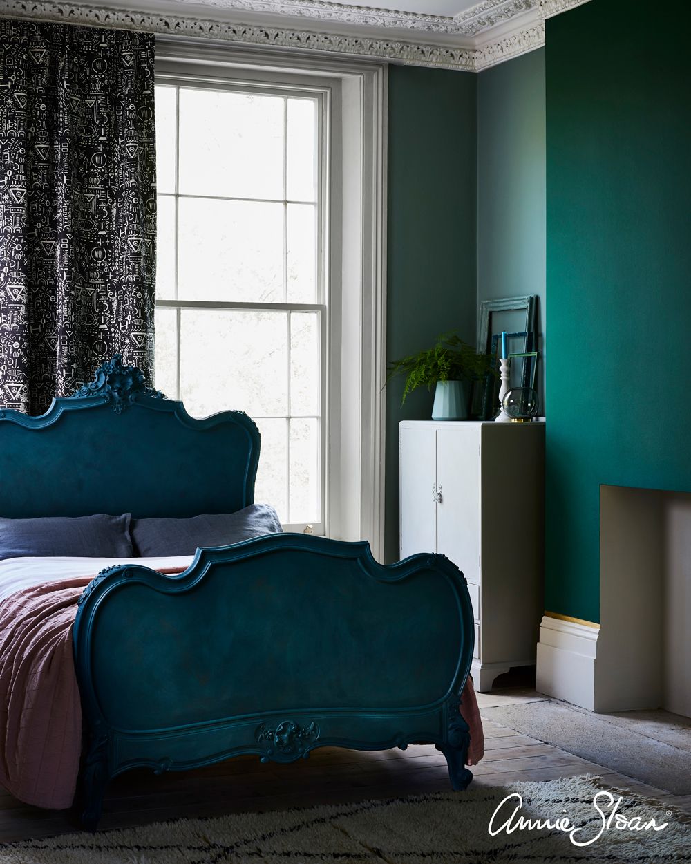 Annie Sloan Chalk paint Amsterdam green Glada ungmöns diversehandel 12