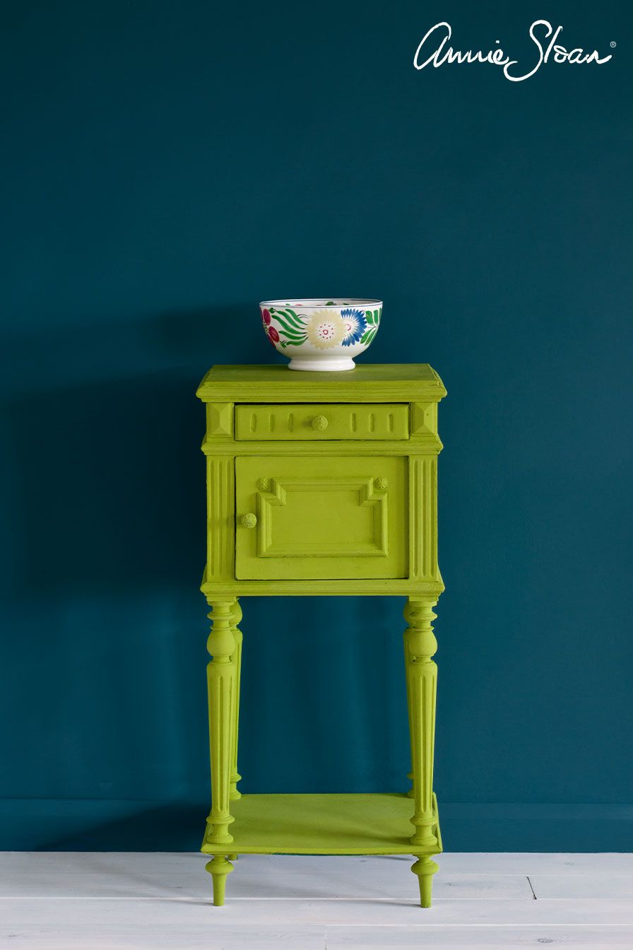Annie Sloan Chalk paint Firle målat skåp Glada ungmöns diversehandel bild 6