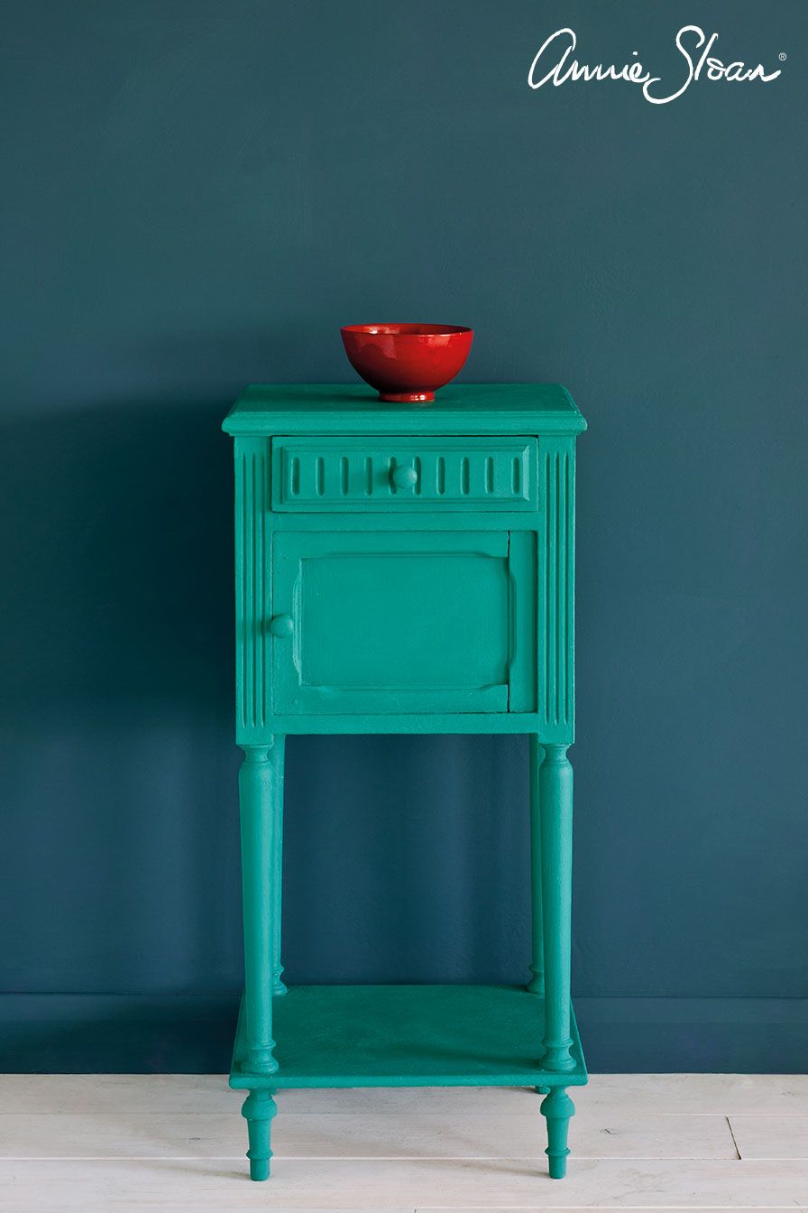 Annie Sloan Chalk paint Florence målat skåp Glada ungmöns diversehandel bild 11