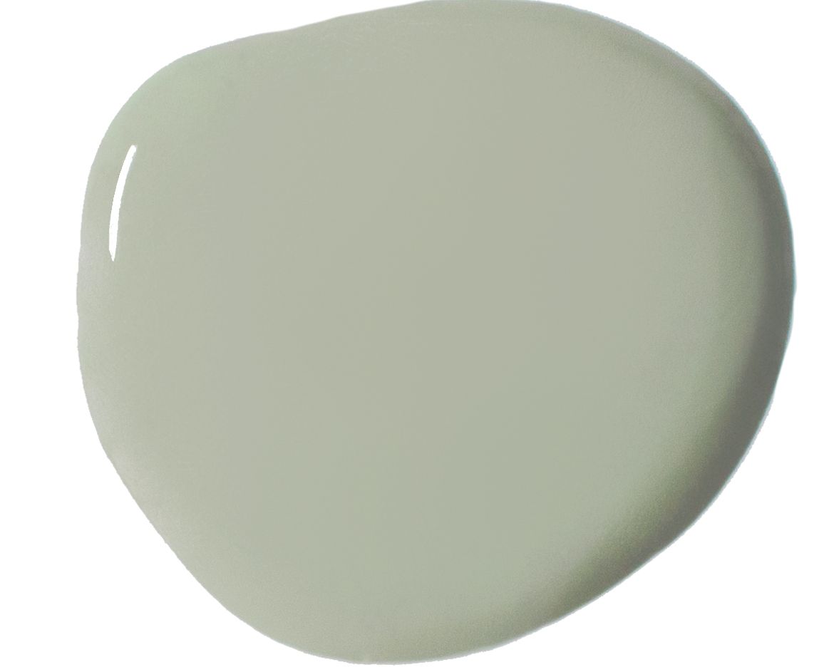 Annie Sloan Wall Paint Terre Verte, Väggfärg Gröngrå, Pastellfärg, Glada Ungmön