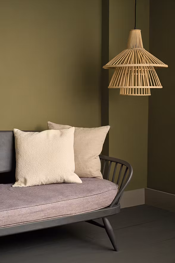 Annie Sloan Wall Paint Olive, Väggfärg, Ljust Mossgrön, Bladgrön, Glada Ungmön