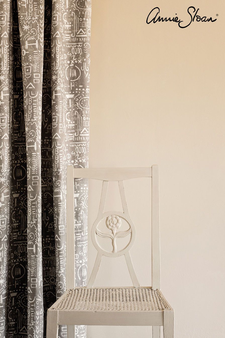 Annie Sloan Wall Paint Old Ochre, Väggfärg, Beige, Mörkt Cremefärgad, Hud, Glada Ungmön