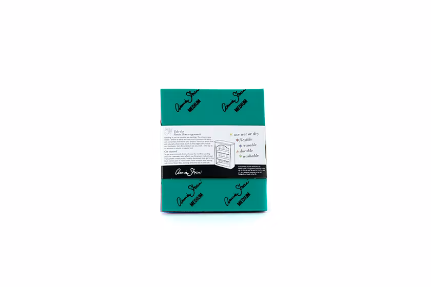 Annie Sloan Sanding Pads Slipsvamp 3 olika slippapper grov, medium, fin