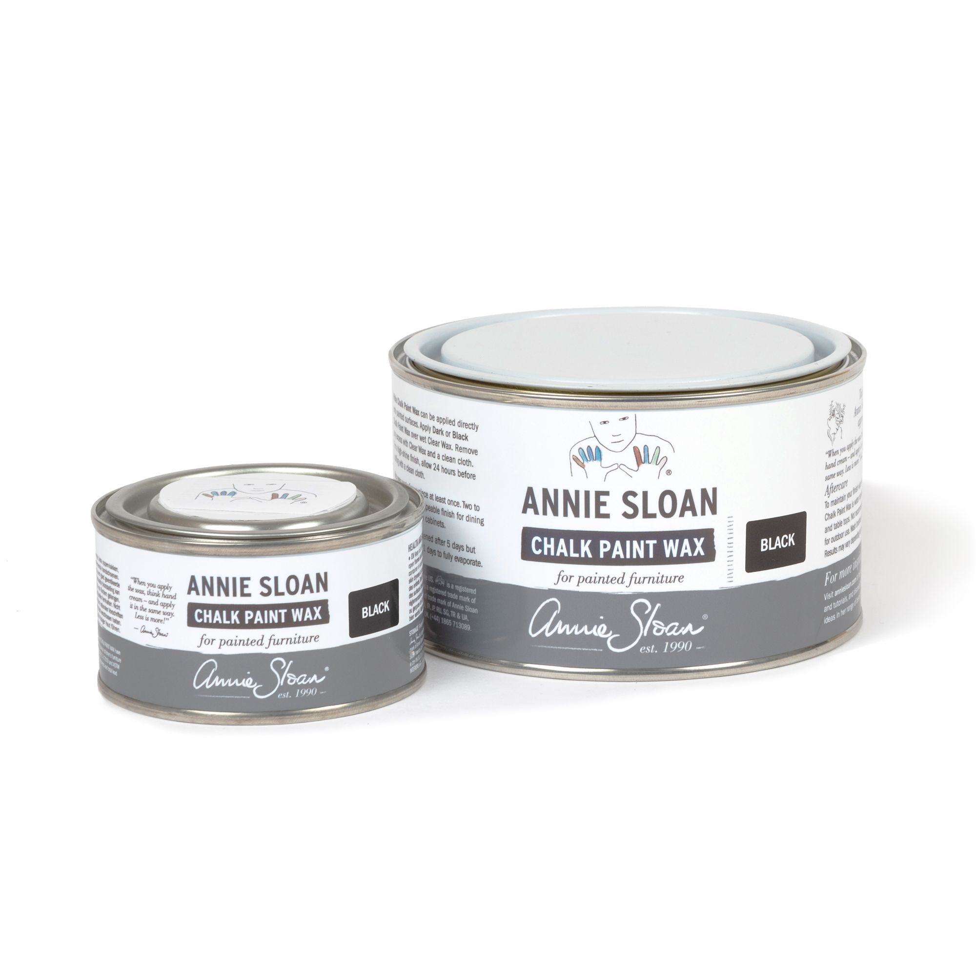 Annie Sloan Black Wax, svart vax,