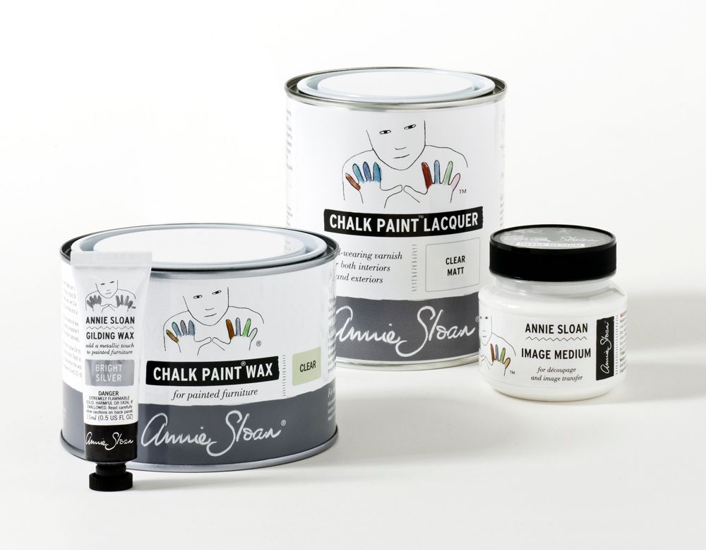 Annie Sloan Clear Wax, vaxa möbeln, måla, skyddar, glansig, matt, gildingwax
