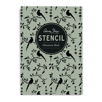 Annie Sloan Stencil Chinoiserie Birds