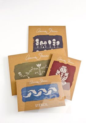 Annie Sloan Stencil  Threes A3