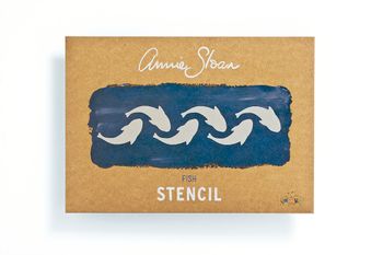 Annie Sloan Stencil  Fish A4