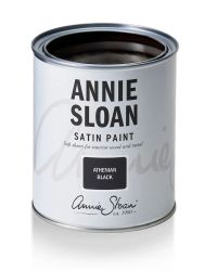 Annie Sloan Satin Paint Athenian Black 750 ml
