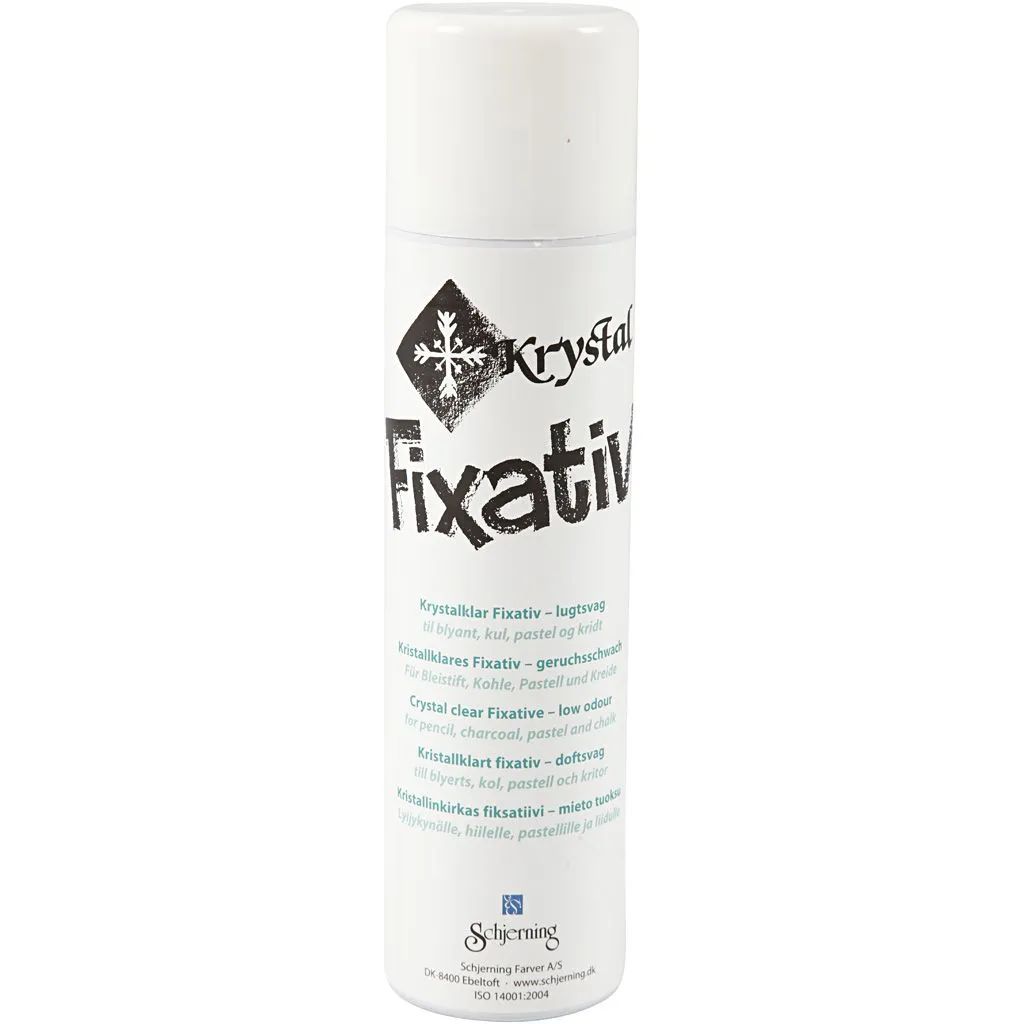 Schjerning Fixativ spray torrpastell kolkrita