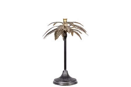 Ljusstake i metall   Palm