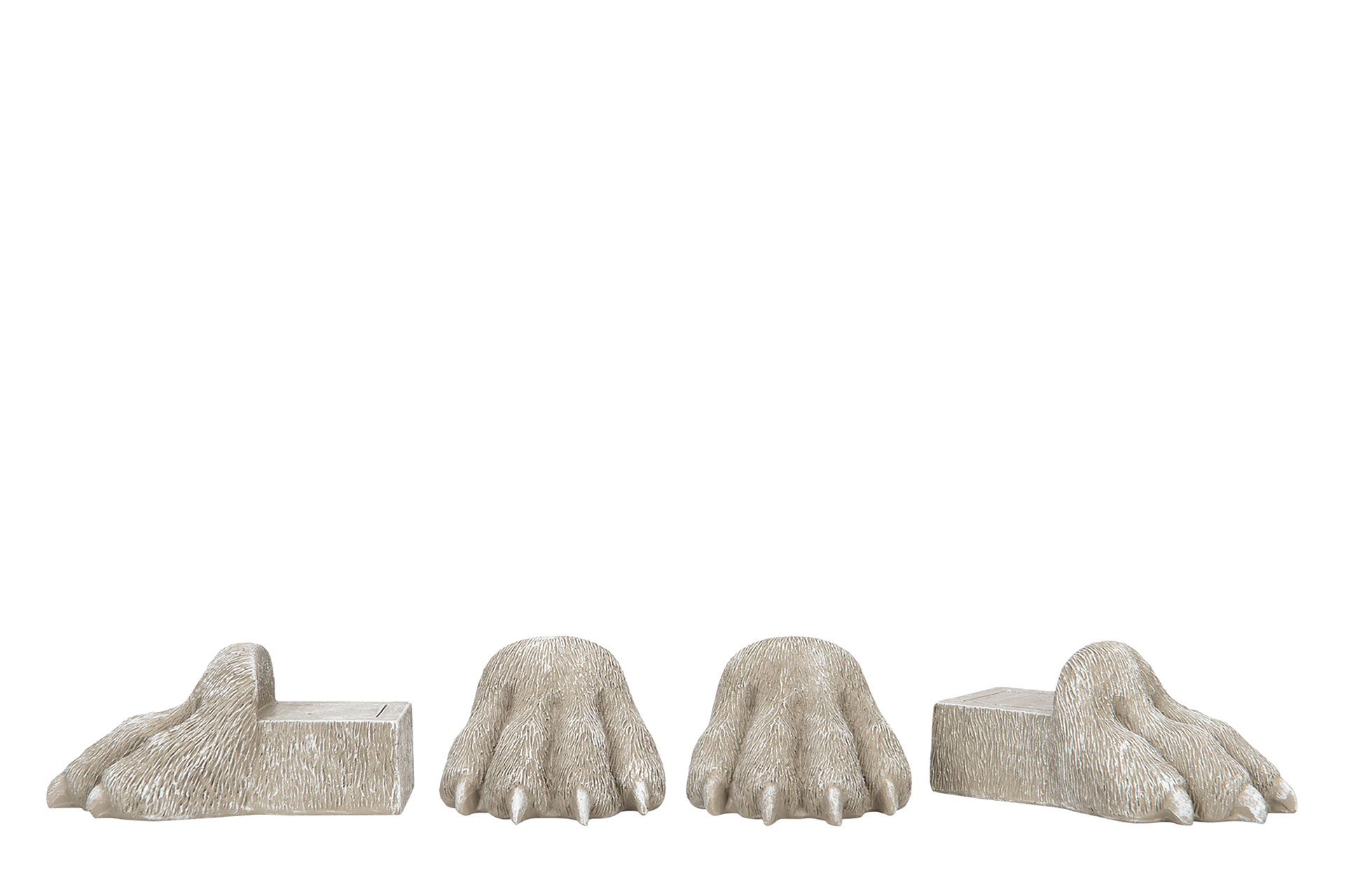 krukfötter, tassar, hund, till kruka, 3 pack