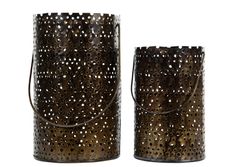 Ljuslykta Twinkle  Antik Brun