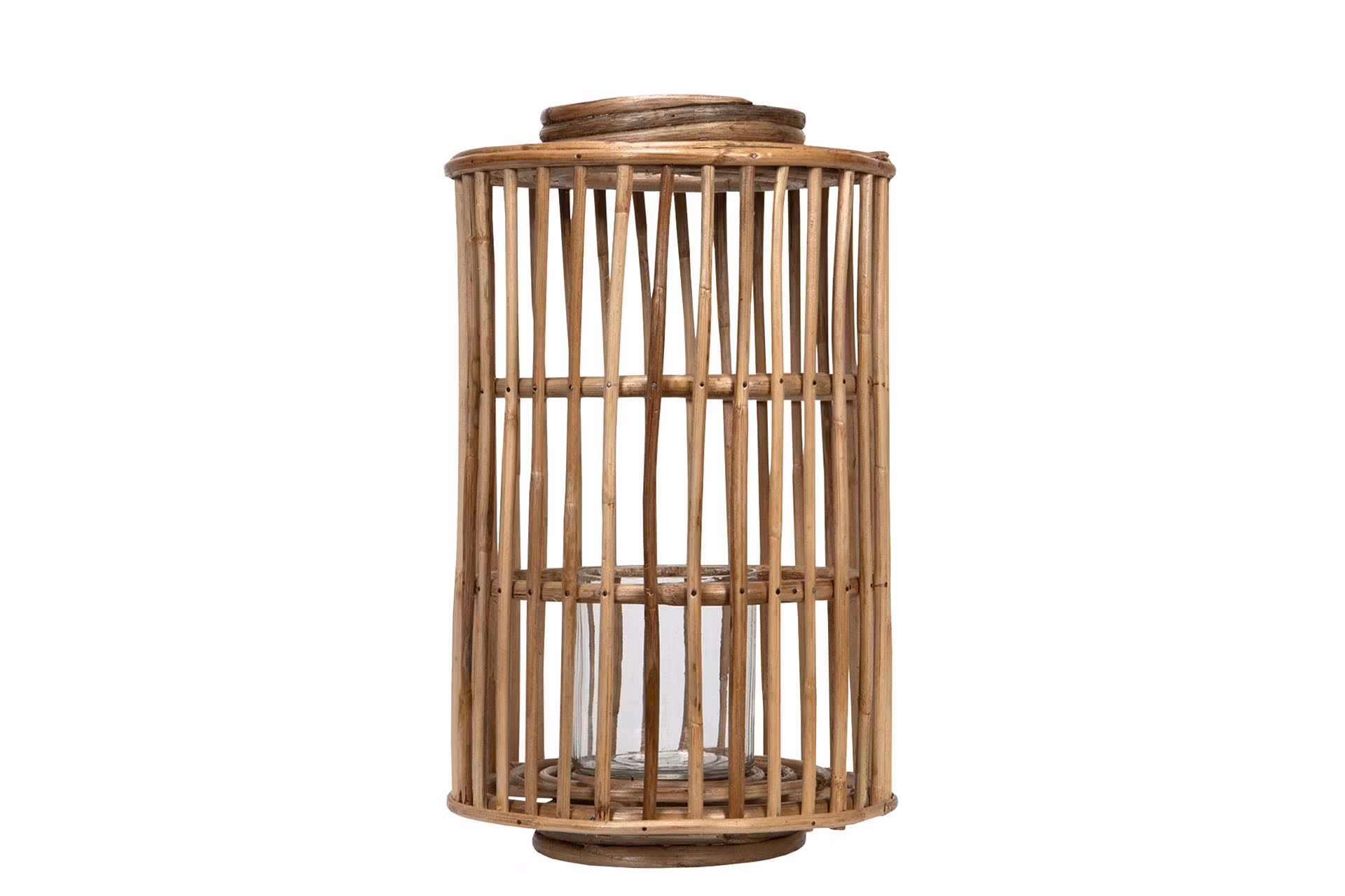 Vacker lykta i bambu, Bambu lykta, Ljuslykta, Inredning,