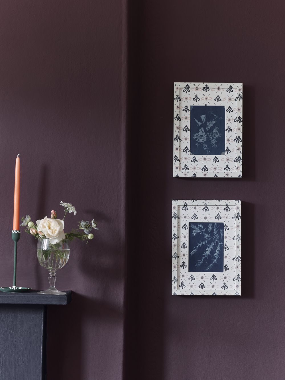 Annie Sloan Wall Paint Tyrian Plum Väggfärg, plommonlila, Glada Ungmön