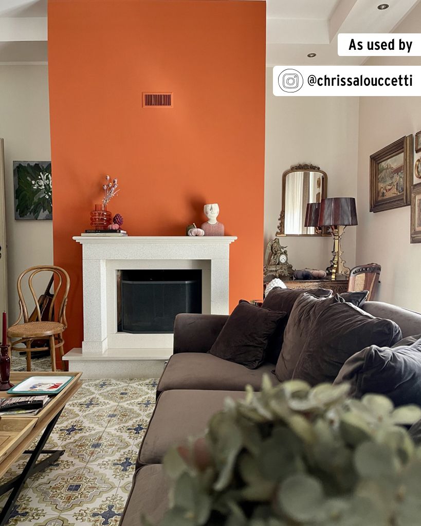 Annie Sloan Wall Paint Riad Terracotta, Väggfärg, kraftig, Tegelröd, Glada Ungmön