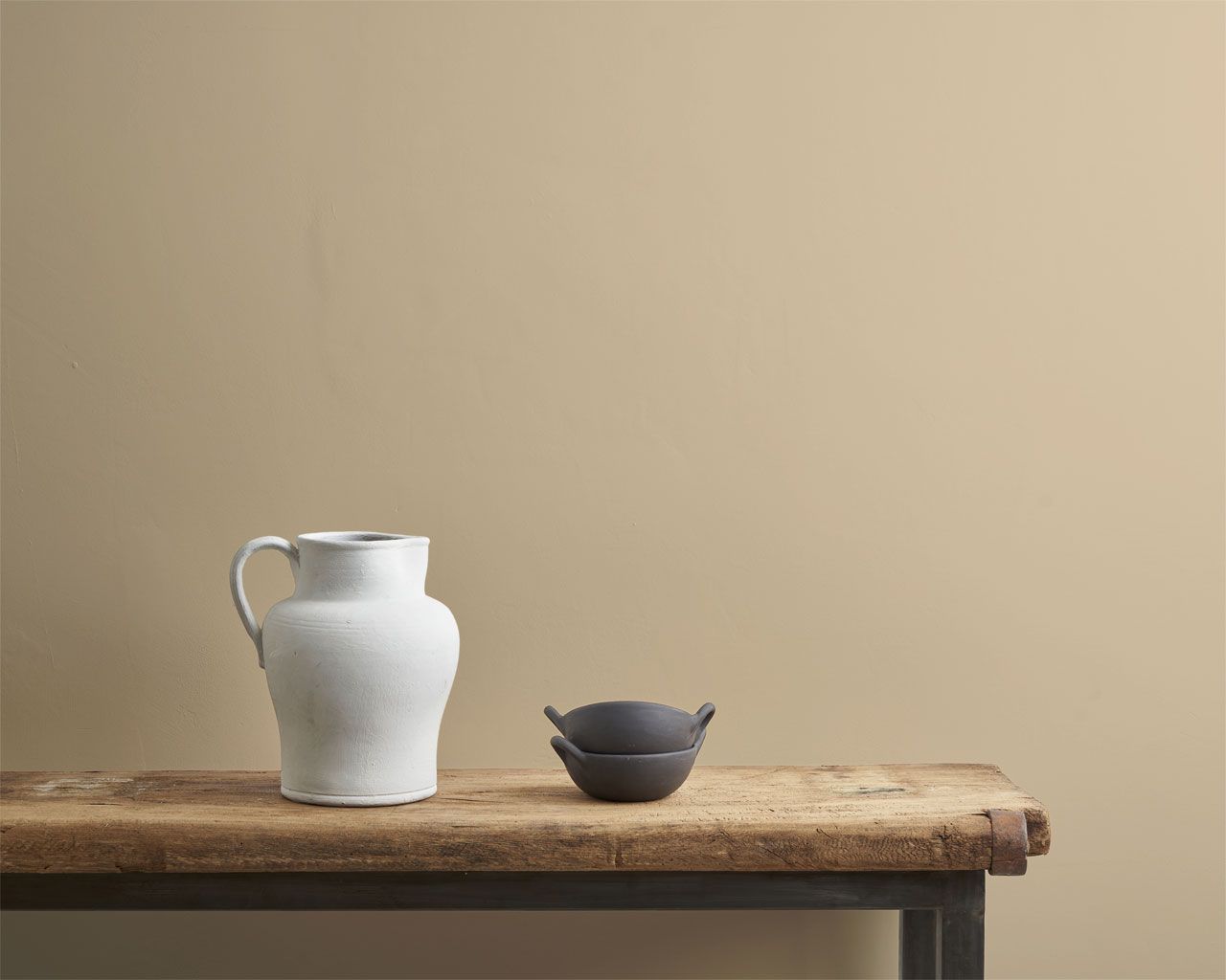 Annie Sloan Wall Paint Old Ochre, Väggfärg, Beige, Mörkt Cremefärgad, Hud, Glada Ungmön