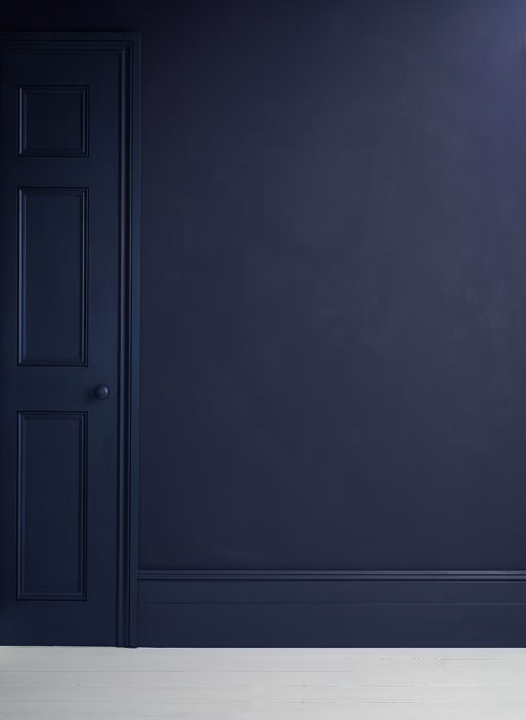 Annie Sloan Wall Paint Oxford Navy, Väggfärg, Mörkt Blå, Mörkblå, Glada Ungmön