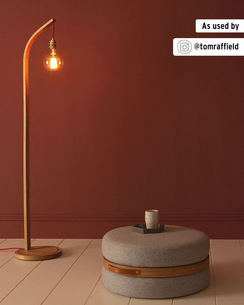 Annie Sloan Wall Paint Primer Red, Väggfärg, Mörkt brunröd, Terrakotta, Glada Ungmön