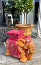 Elefant i porslin