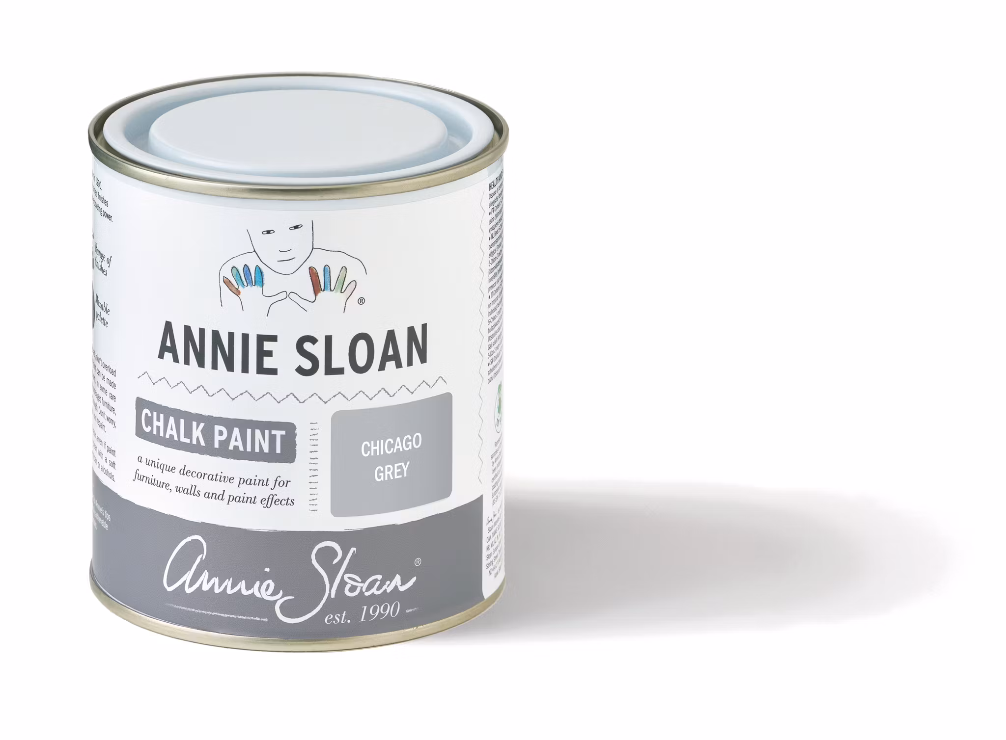 Annie Sloan Chalk paint Chicago Grey Glada ungmöns diversehandel