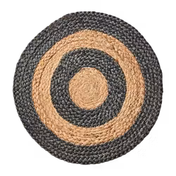 Elina  Tallriksunderlägg  blå/natur