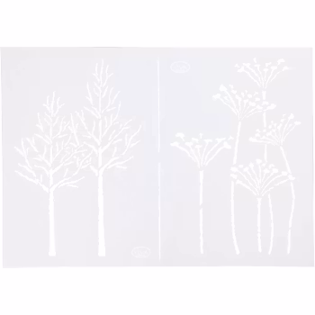 Stencil Träd