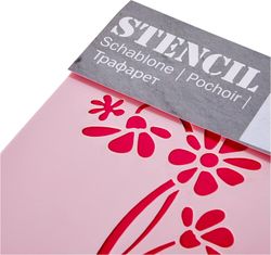 Stencil Blommor efco
