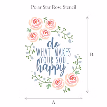 Stencil Do what makes your soul happy
